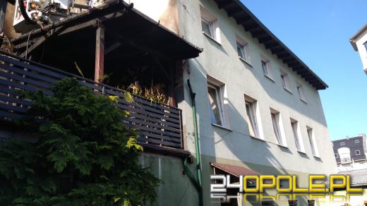 Pożar w Strzelcach Opolskich. Ewakuowano rodzinę z dwójką dzieci
