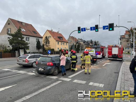 Kolizja na ulicy Niemodlińskiej w Opolu. Utrudnień w ruchu już nie ma