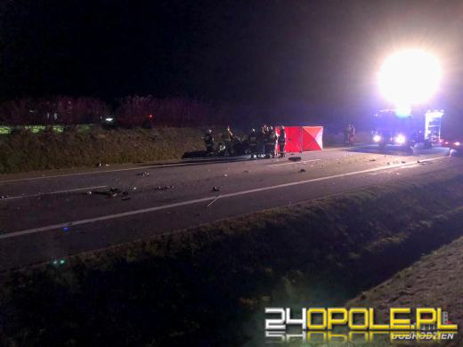 Śmiertelny wypadek w Dobrodzieniu. Nie żyje kierowca osobówki 
