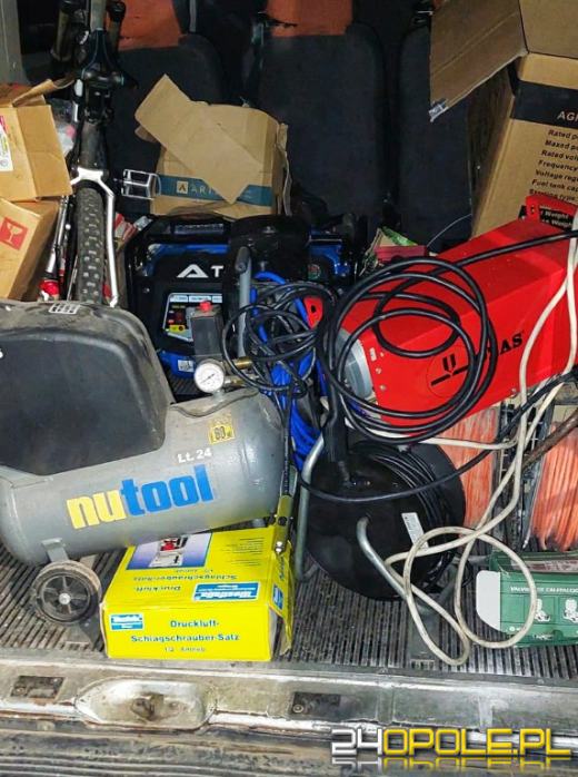 Włamywacz zatrzymany na gorącym uczynku