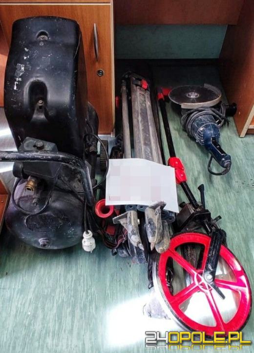 Włamywacz zatrzymany na gorącym uczynku