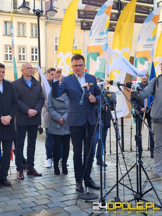 Szymon Hołownia w Opolu