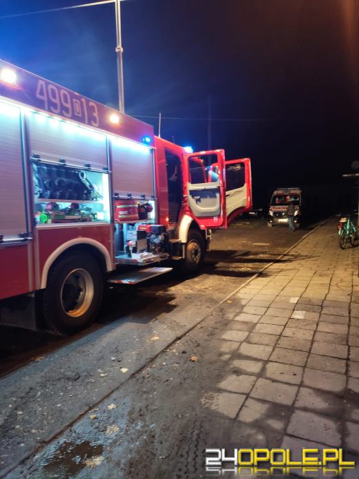 Ewakuacja mieszkańców budynku w Otmicach. Poczuli drażniący zapach