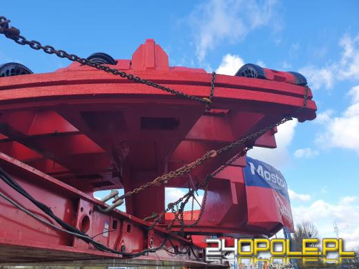 Historyczny transport wodno-lądowy wkrótce wyruszy w dalszą drogę