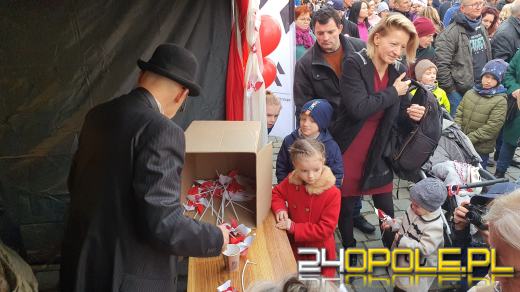 Opolanie świętują odzyskanie niepodległości. Dużo atrakcji na opolskim rynku