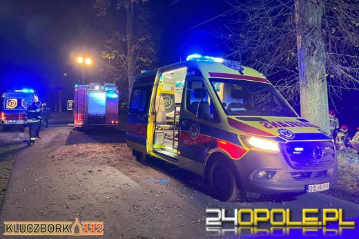 22-letni obywatel Ukrainy zginął w wypadku pod Kluczborkiem