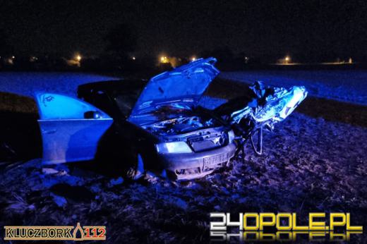 22-letni obywatel Ukrainy zginął w wypadku pod Kluczborkiem