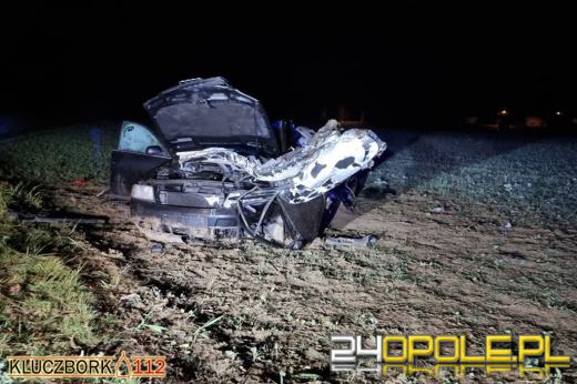 22-letni obywatel Ukrainy zginął w wypadku pod Kluczborkiem