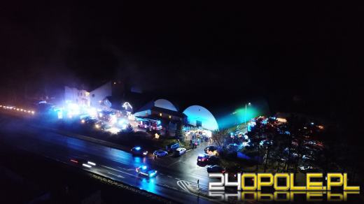 Pożar hotelu w Chrząstowicach. Jest ofiara śmiertelna