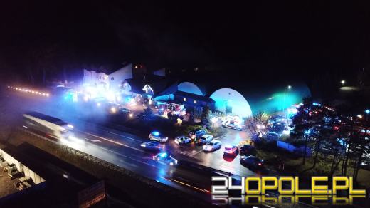 Pożar hotelu w Chrząstowicach. Jest ofiara śmiertelna