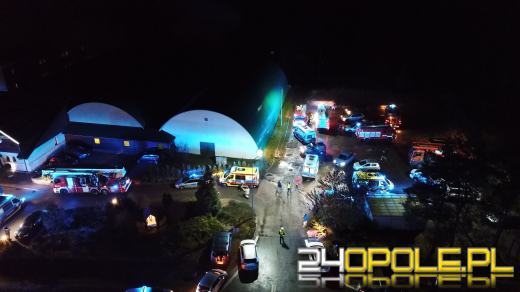 Pożar hotelu w Chrząstowicach. Jest ofiara śmiertelna