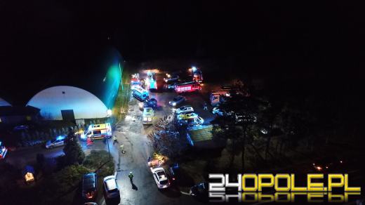 Pożar hotelu w Chrząstowicach. Jest ofiara śmiertelna