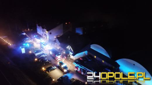 Pożar hotelu w Chrząstowicach. Jest ofiara śmiertelna