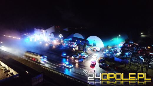 Pożar hotelu w Chrząstowicach. Jest ofiara śmiertelna