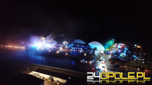 Pożar hotelu w Chrząstowicach. Jest ofiara śmiertelna