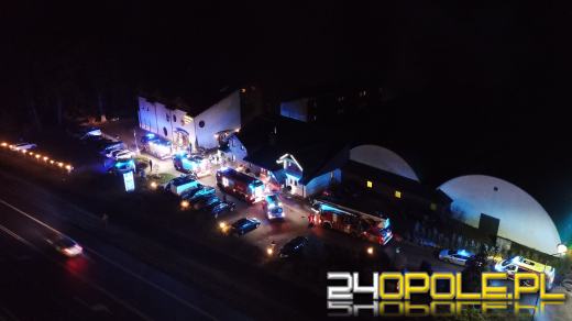 Pożar hotelu w Chrząstowicach. Jest ofiara śmiertelna