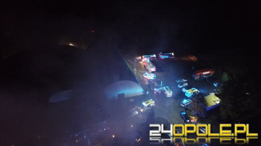 Pożar hotelu w Chrząstowicach. Jest ofiara śmiertelna