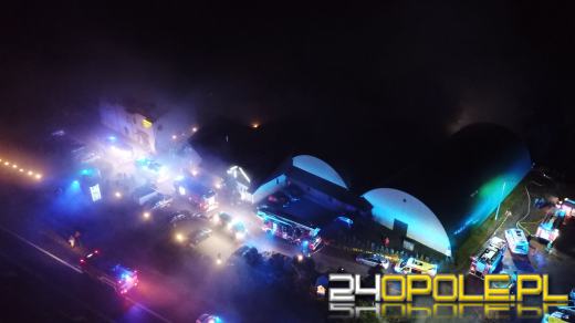 Pożar hotelu w Chrząstowicach. Jest ofiara śmiertelna