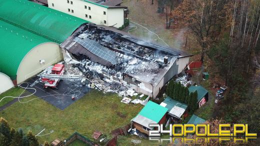 Chrząstowice: Trwa dogaszanie. Nadal poszukiwane są osoby