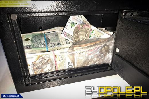 W lesie miał skrytki z narkotykami. Został zatrzymany przez CBŚP