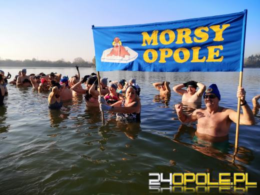 Morsy doczekały się ujemnej temperatury. Wtedy woda jest najlepsza!