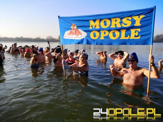 Morsy doczekały się ujemnej temperatury. Wtedy woda jest najlepsza!