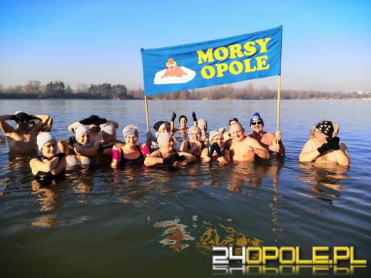 Morsy doczekały się ujemnej temperatury. Wtedy woda jest najlepsza!