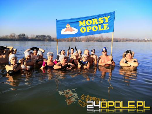 Morsy doczekały się ujemnej temperatury. Wtedy woda jest najlepsza!