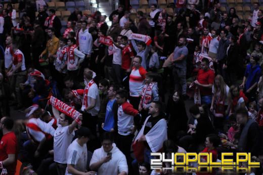 Opolanie kibicowali reprezentacji Polski w strefie kibica