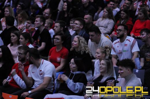 Opolanie kibicowali reprezentacji Polski w strefie kibica