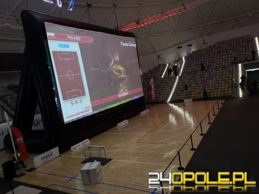 Opolanie kibicowali reprezentacji Polski w strefie kibica