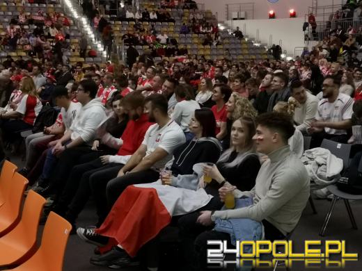 Opolanie kibicowali reprezentacji Polski w strefie kibica