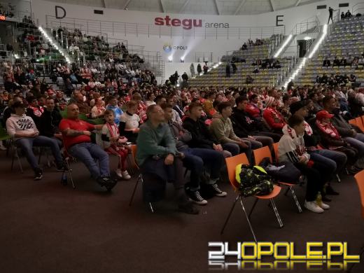 Opolanie kibicowali reprezentacji Polski w strefie kibica