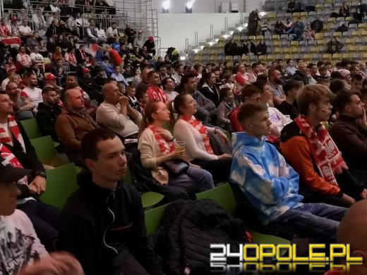 Opolanie kibicowali reprezentacji Polski w strefie kibica