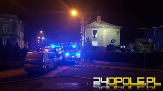 Pożar mieszkania w Nysie. W środku przebywał mężczyzna