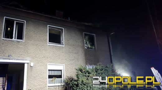 Pożar mieszkania w Nysie. W środku przebywał mężczyzna