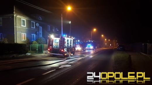 Pożar mieszkania w Nysie. W środku przebywał mężczyzna