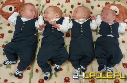 Opolskie Czworaczki wracają do domu! 