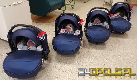 Opolskie Czworaczki wracają do domu! 