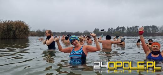 Niedzielne morsowanie na Kąpielisku Bolko