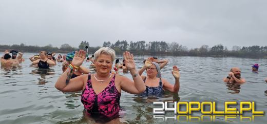 Niedzielne morsowanie na Kąpielisku Bolko