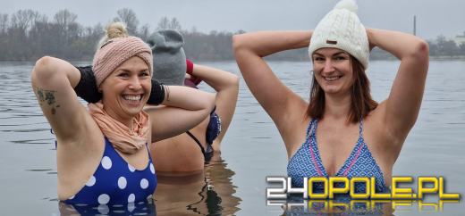 Niedzielne morsowanie na Kąpielisku Bolko