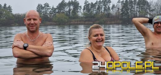 Niedzielne morsowanie na Kąpielisku Bolko