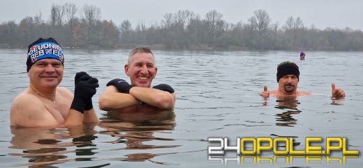 Niedzielne morsowanie na Kąpielisku Bolko