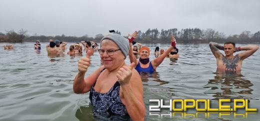 Niedzielne morsowanie na Kąpielisku Bolko