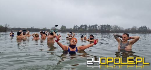 Niedzielne morsowanie na Kąpielisku Bolko