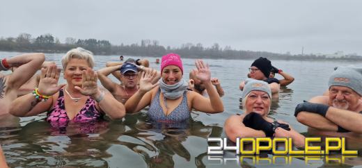 Niedzielne morsowanie na Kąpielisku Bolko