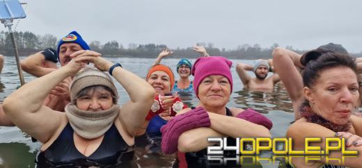 Niedzielne morsowanie na Kąpielisku Bolko