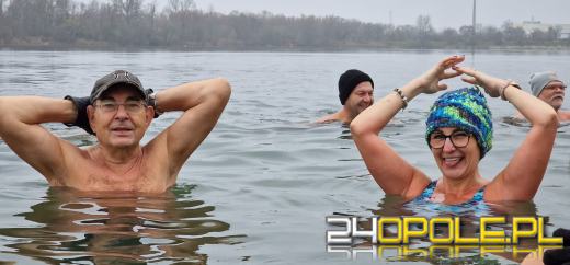 Niedzielne morsowanie na Kąpielisku Bolko