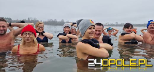 Niedzielne morsowanie na Kąpielisku Bolko